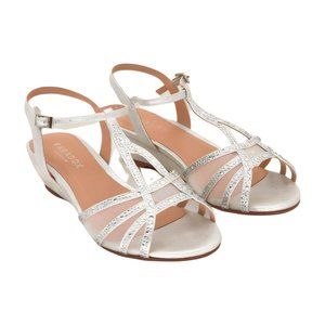 Paradox Silver  Strappy Sandals